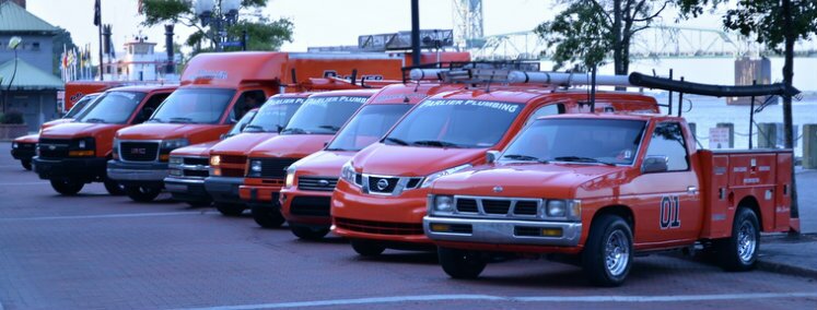 Parlier Plumbing Repair Service Trucks